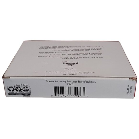 Disney Pixar Cars Radiator Springs Miniature Ornament Set Hallmark Keepsake 2022 - Picture 7 of 8